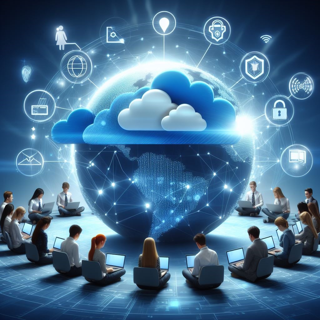 Students Cloud Computing from Anywhere with Cybersecurity